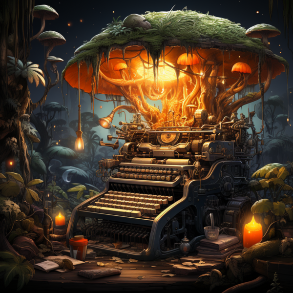Fantasy-Schreibmaschine
